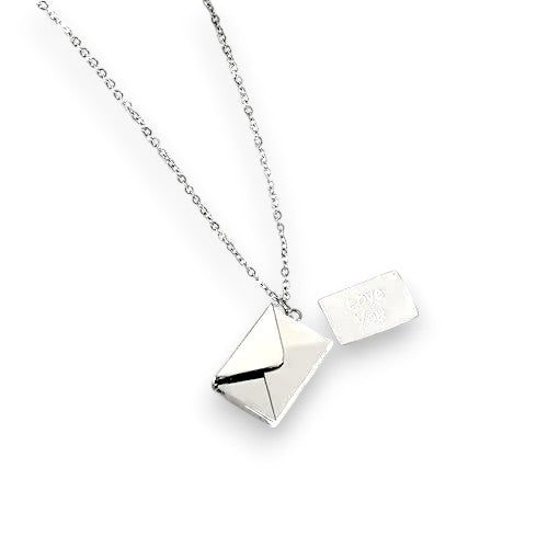 Secret Message Envelope Pendant