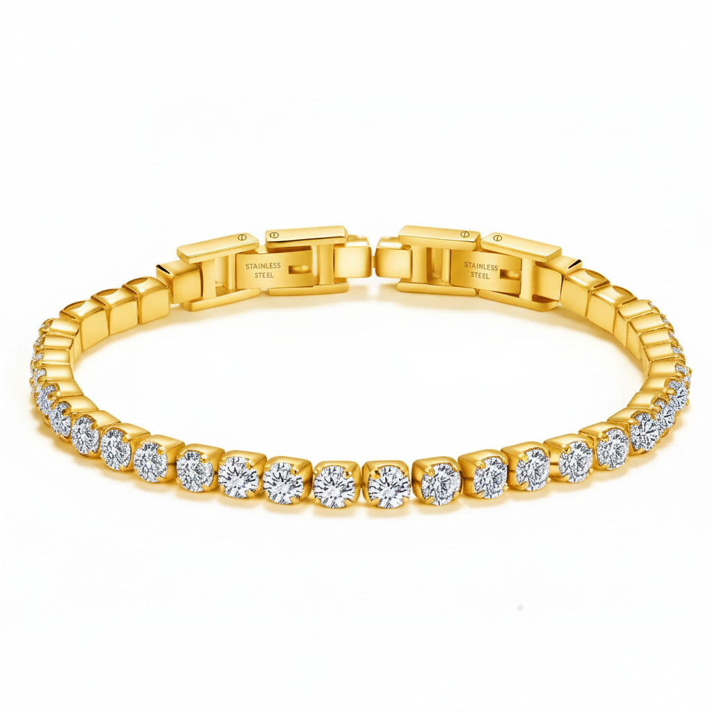 ADJUSTABLE TENNIS BRACELET