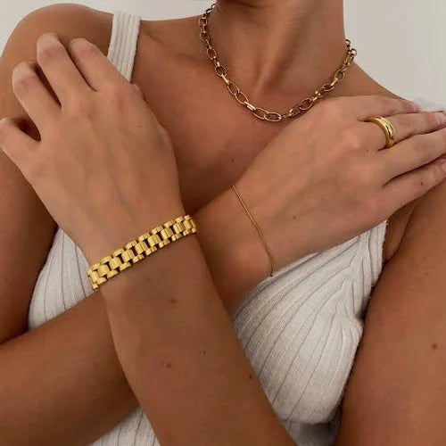 Presidential chain bracelet - Women