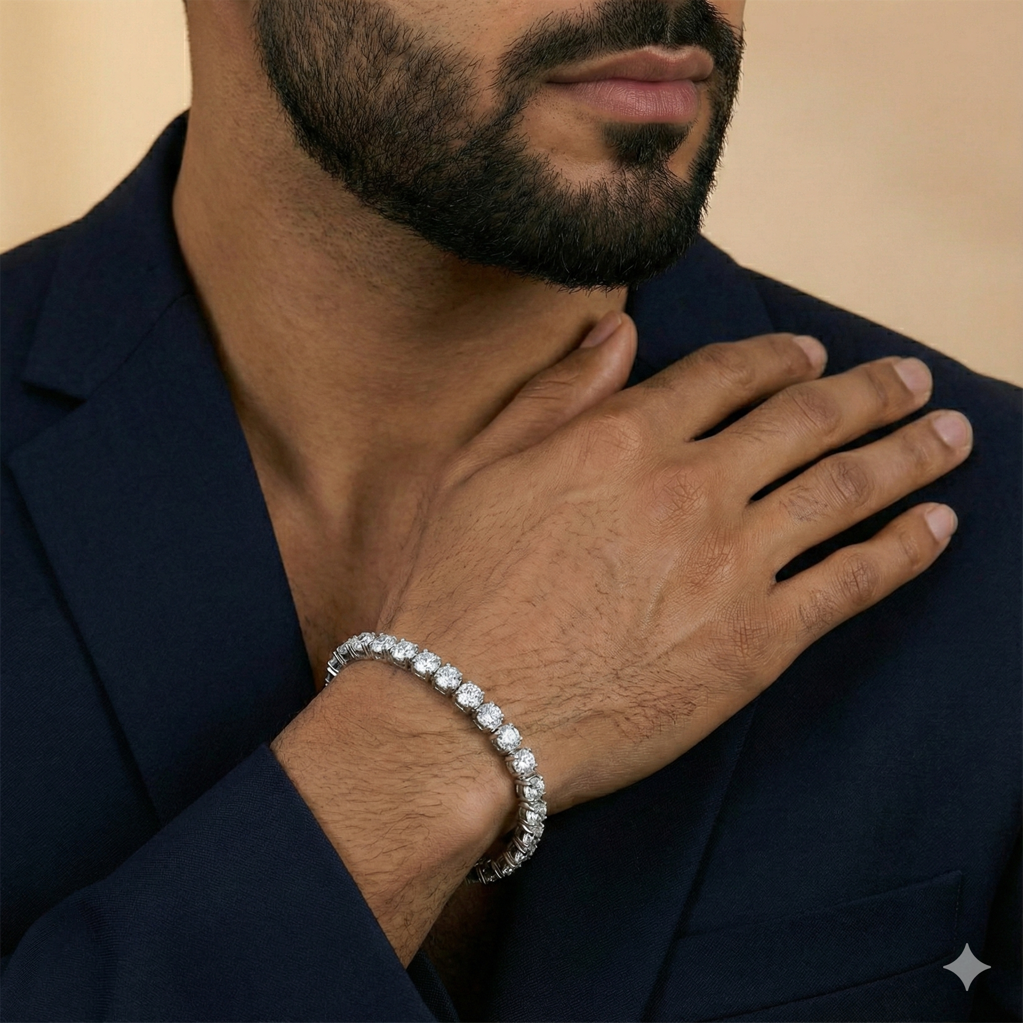 ADJUSTABLE TENNIS BRACELET